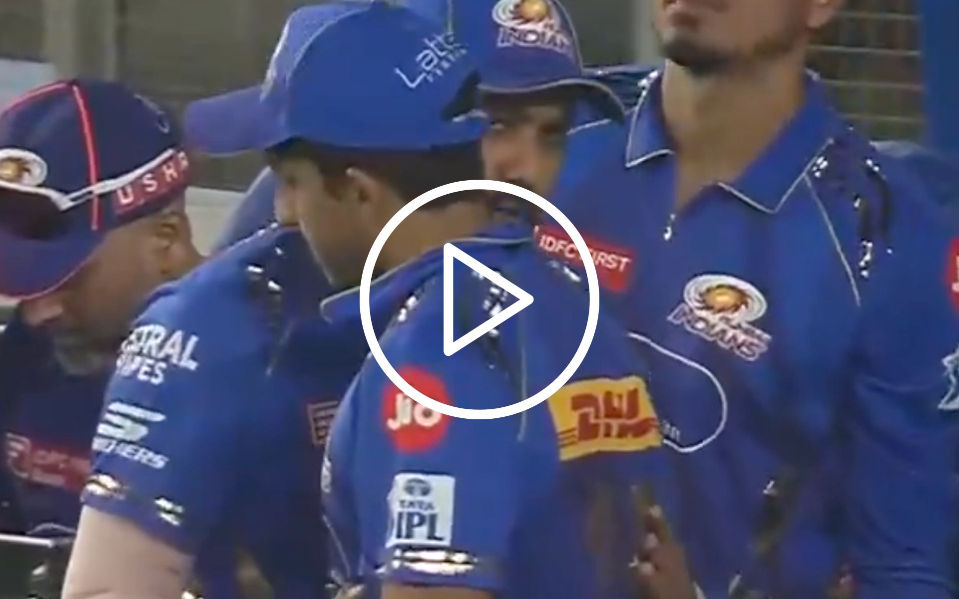 [Watch] Rohit Sharma Hugs Satyanarayana Raju; Inspires MI Rookie With Encouraging Words